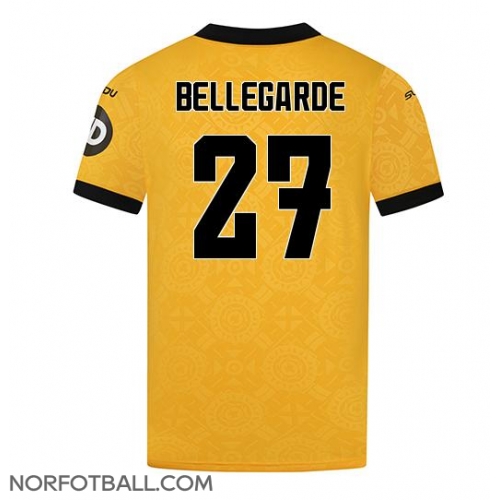 Billige Fotballdrakt Wolves Jean-Ricner Bellegarde #27 Replika Hjemmedrakt 2025-26 Kortermet Billige Fotballdrakt Wolves Jean-Ricner Bellegarde #27 Replika Hjemmedrakt 2025-26 Kortermet